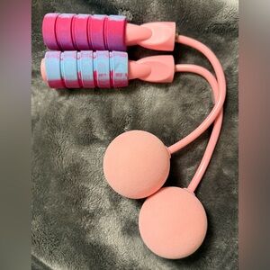 Pink and Blue Cordless Jump Rope